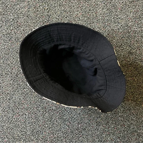 URBAN OUTFITTERS Brown & Beige Leopard Cheetah Animal Print Bucket Hat Accessory - Picture 11 of 16